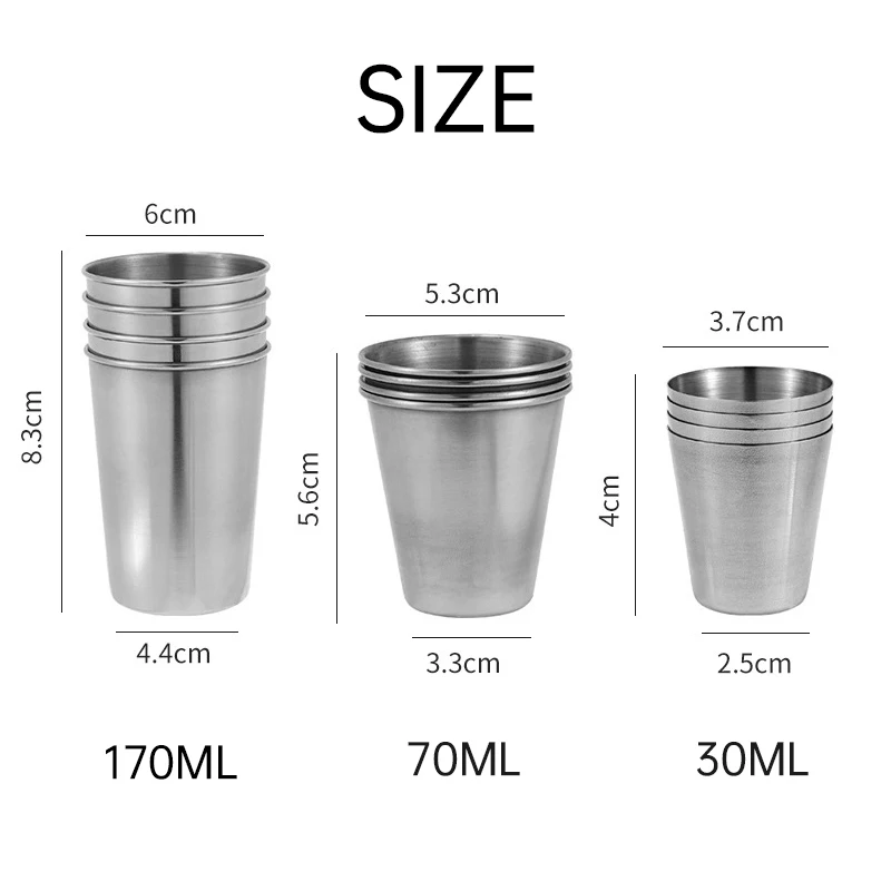 Set da 4 bicchieri in acciaio  - Whisky Beer And Wine recensione e prezzo